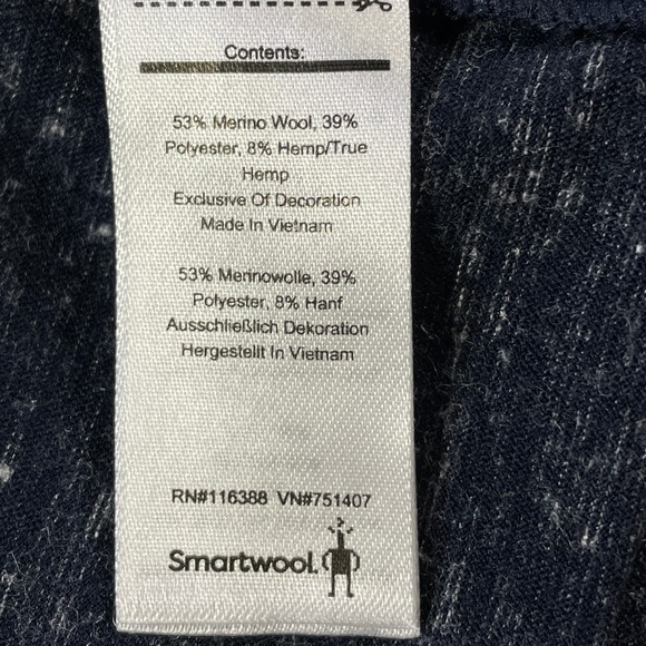 Smartwool Everyday Exploration Shirt Mens Large Blue Base Layer Outdoor - Picture 9 of 11